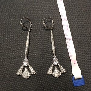 Like new Nadri crystal earrings